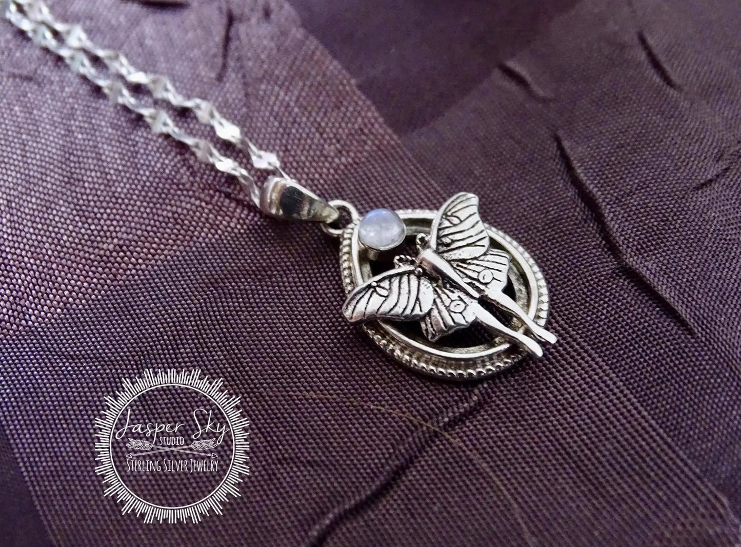 Luna Moth Pendant