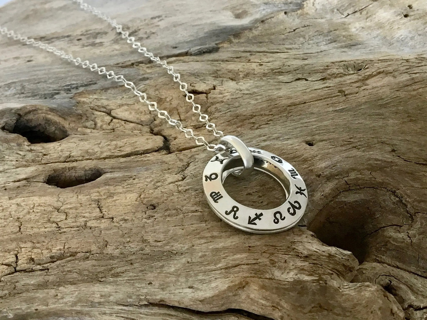 zodiac sign necklace