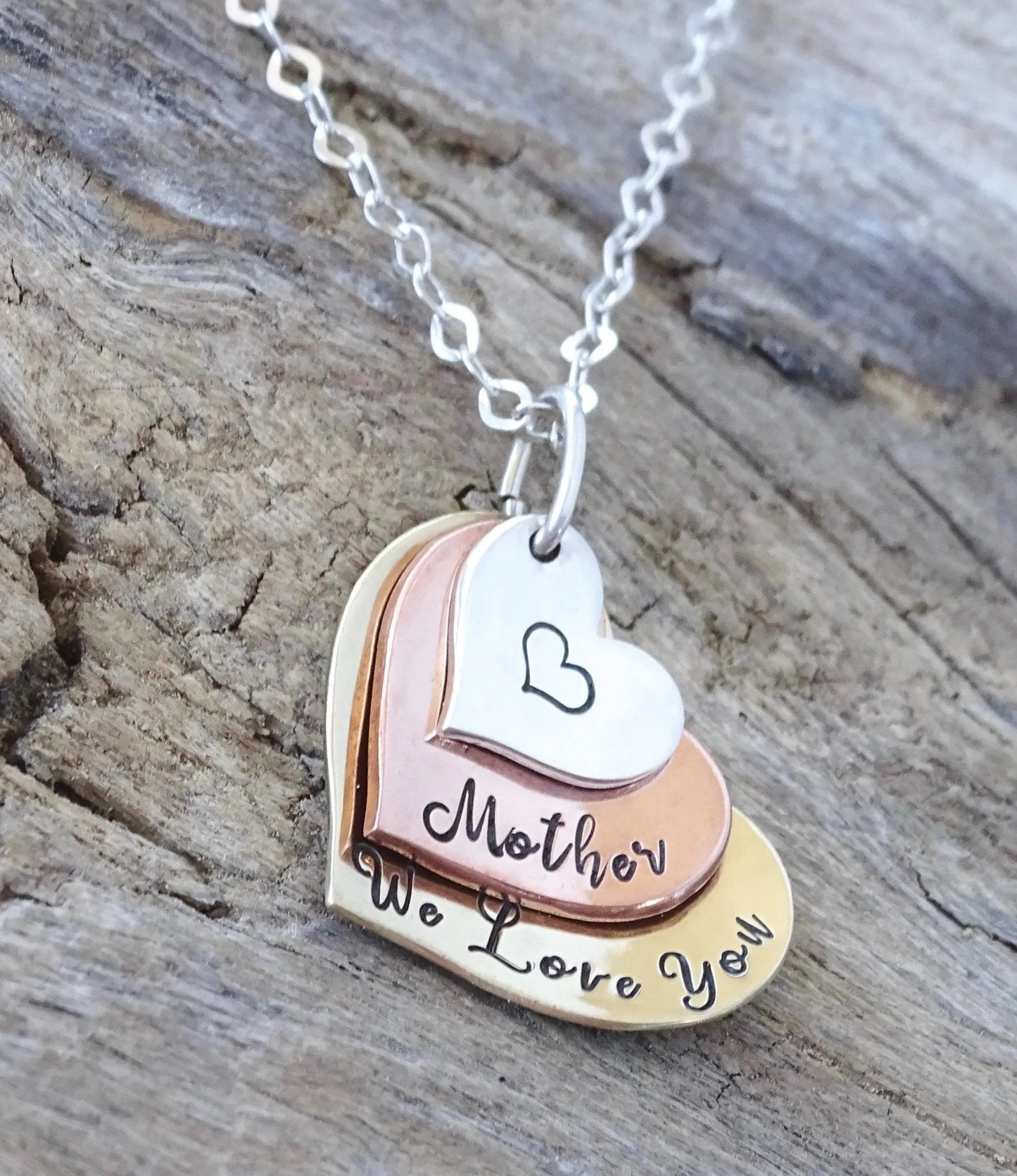 Mom Heart Necklace