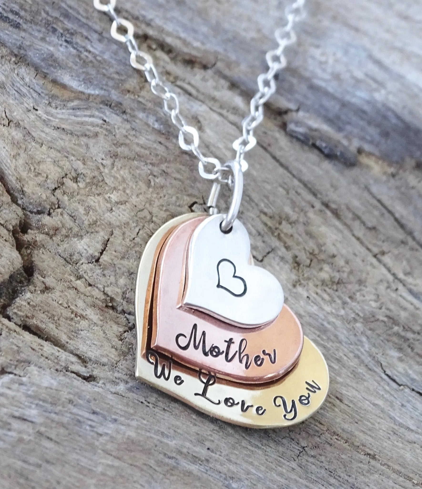 Mom Heart Necklace