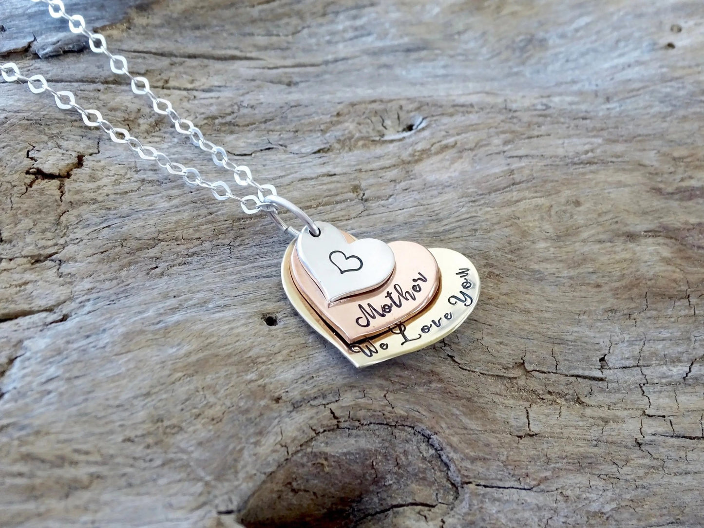 Mom Heart Necklace