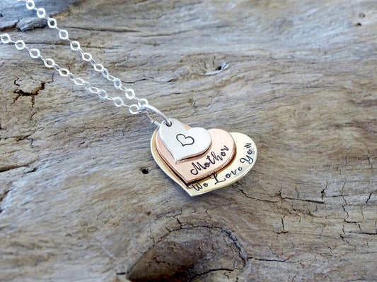 Mom Heart Necklace