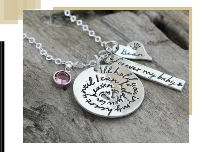 Miscarriage Jewelry | Child Loss Jewelry | Sterling Silver (by quicklify)