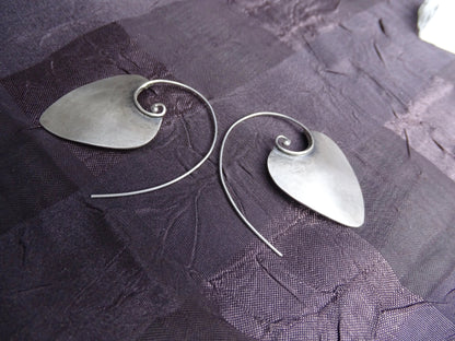Silver Tribal Earrings