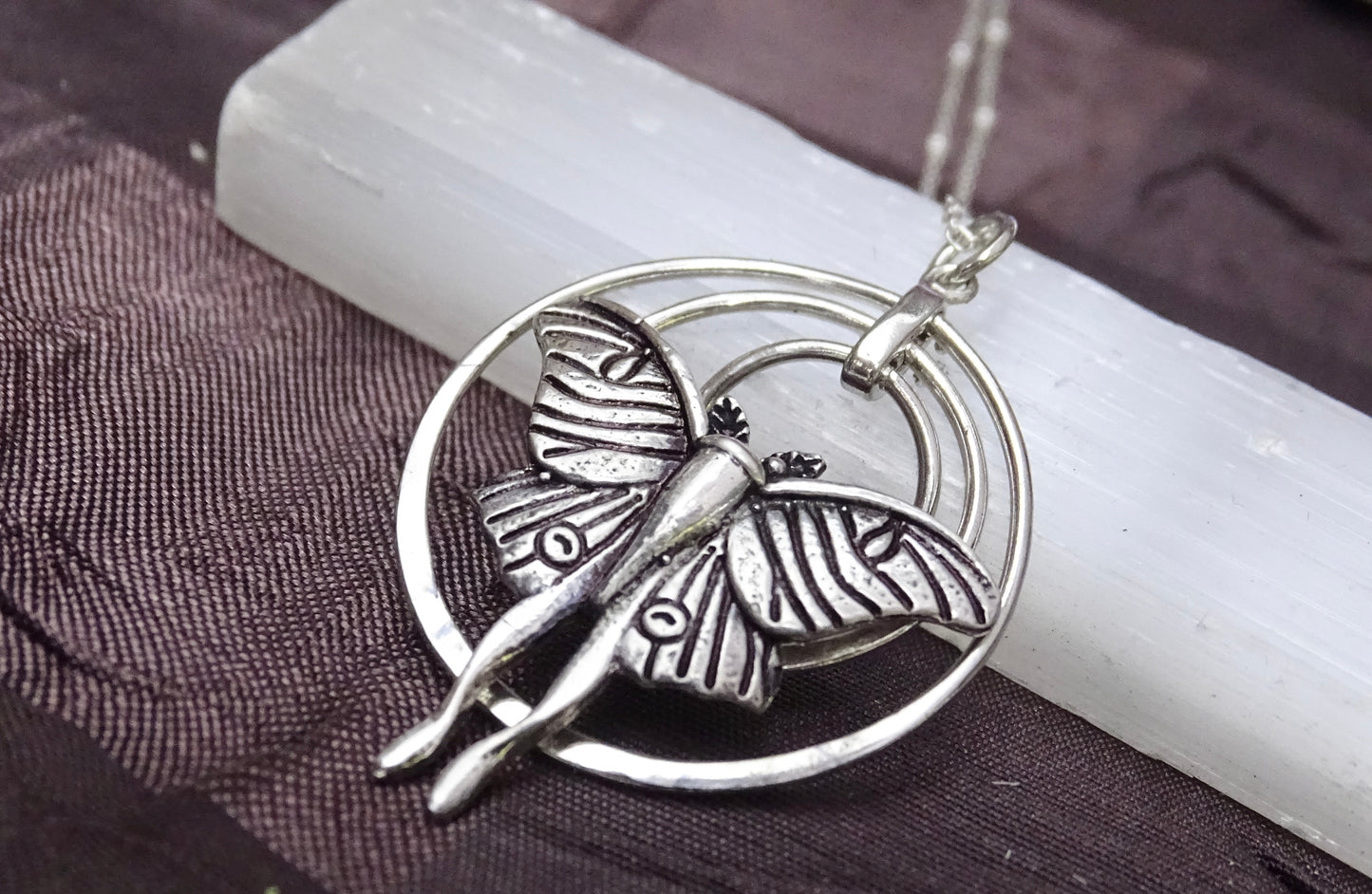 Sterling silver Luna Necklace