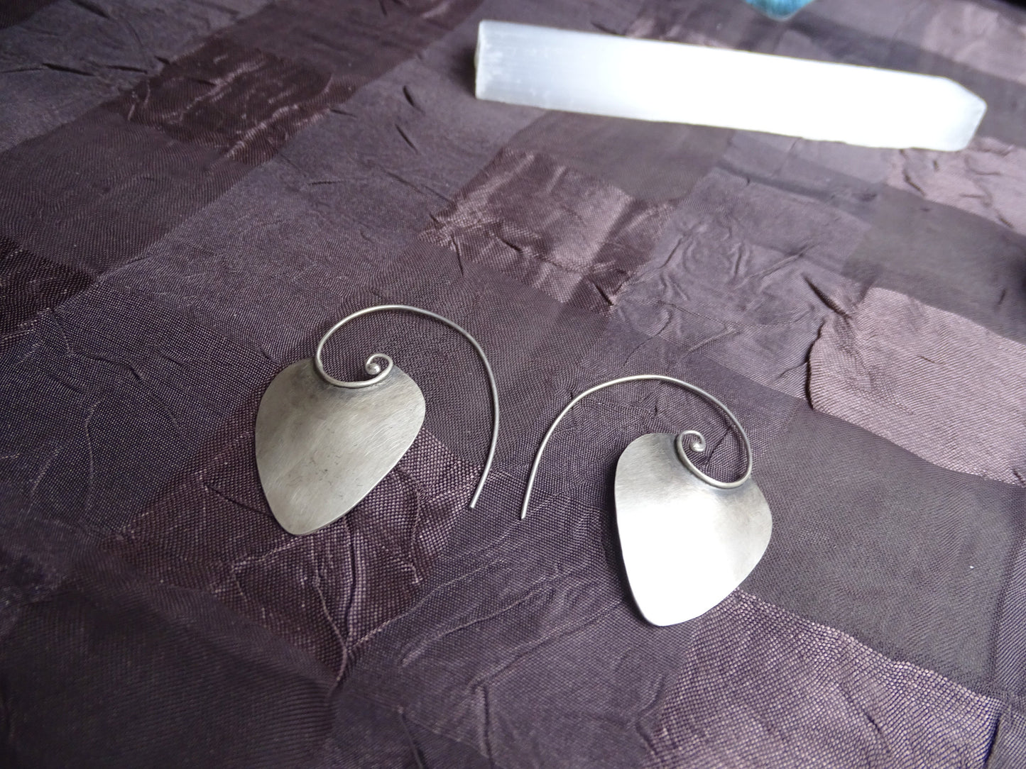 Sterling silver Spiral Earrings