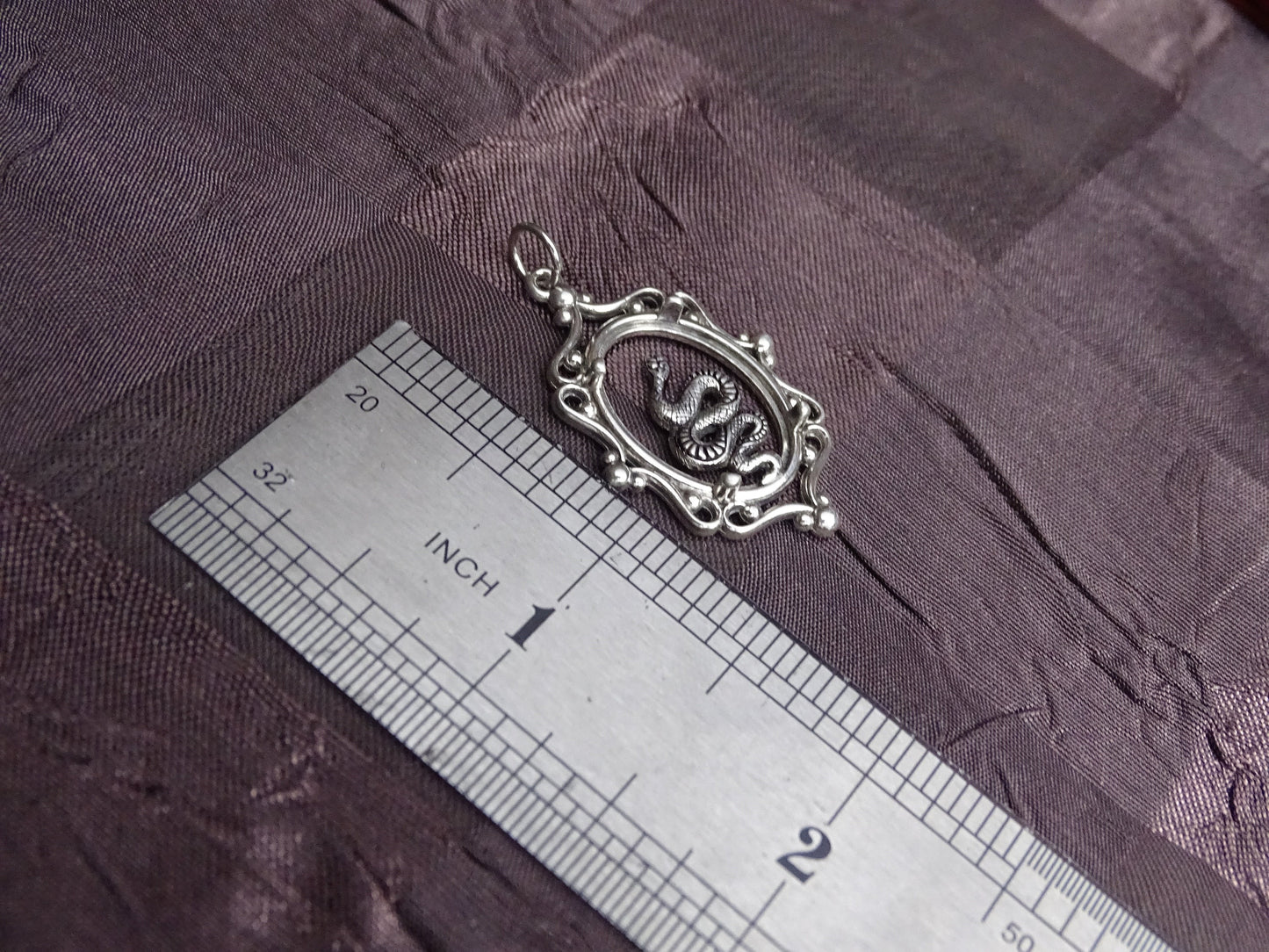 Sterling Silver Snake necklace