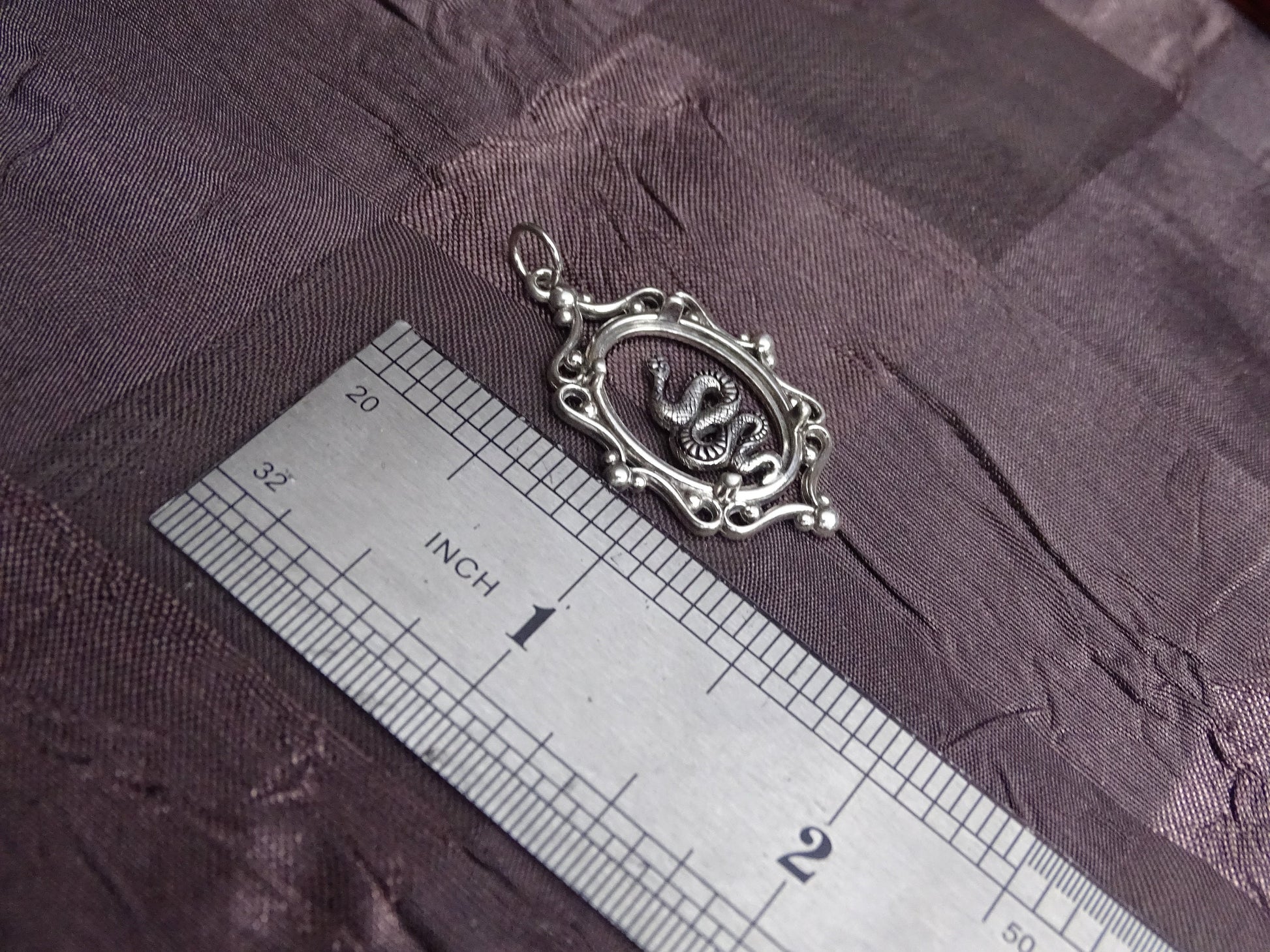 Sterling Silver Snake necklace