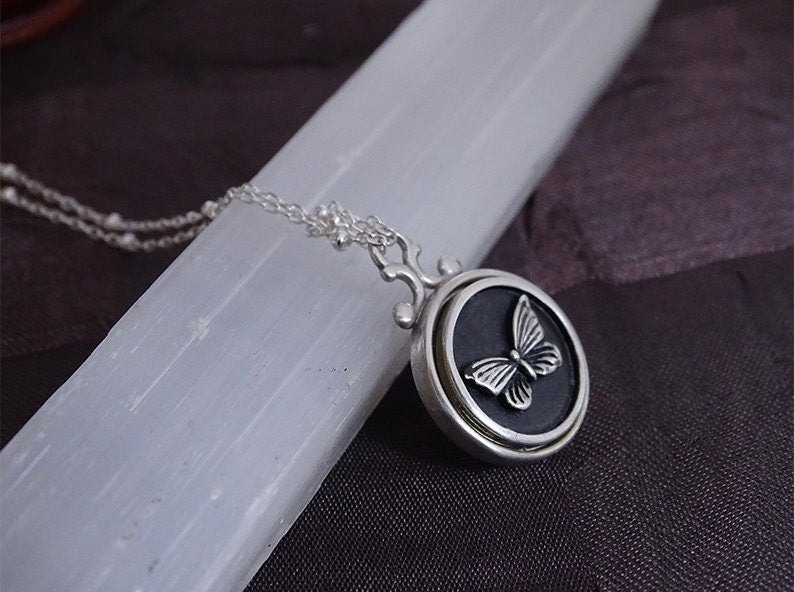 Sterling silver Butterfly necklace