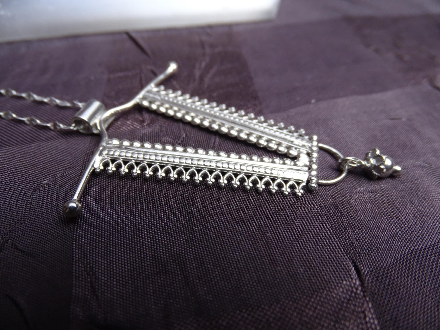 Statement Necklace Sterling Silver