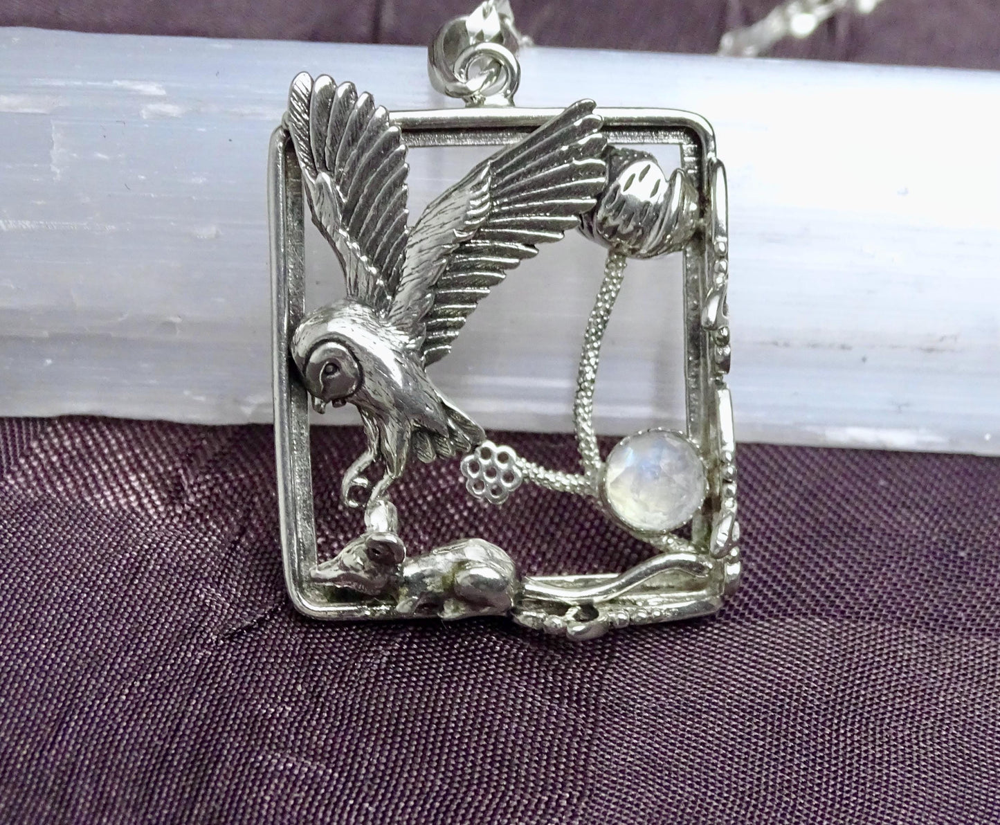 Owl necklace