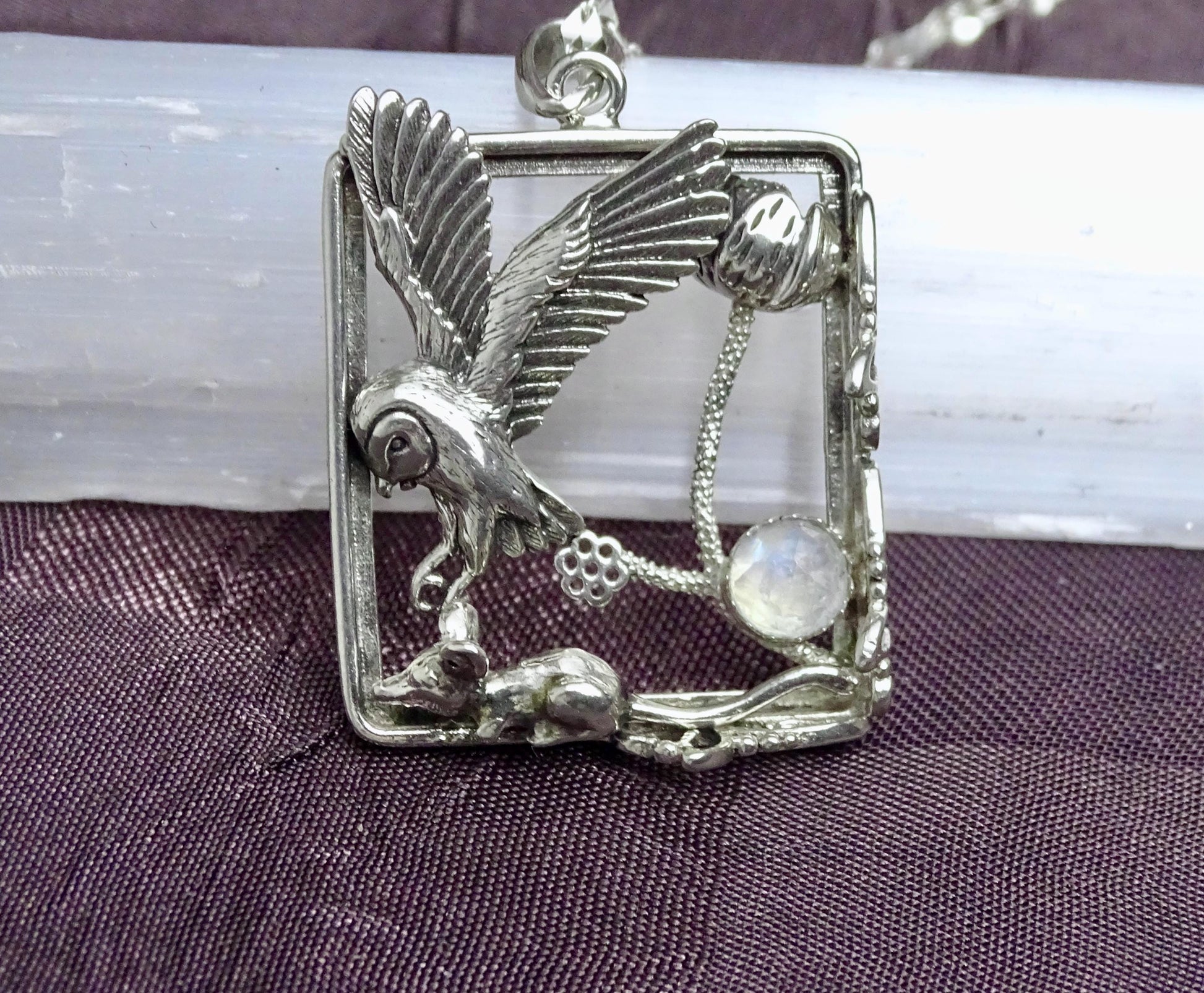 Owl necklace