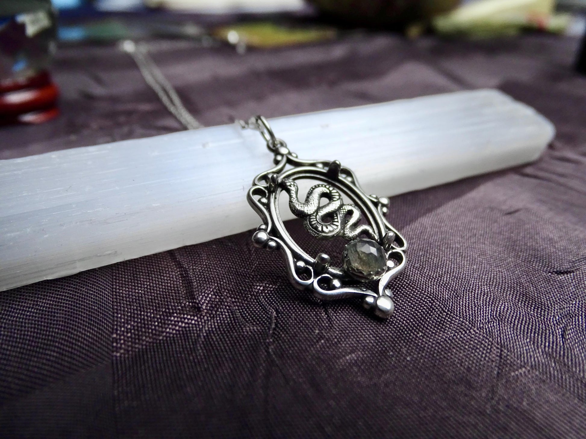 Snake necklace