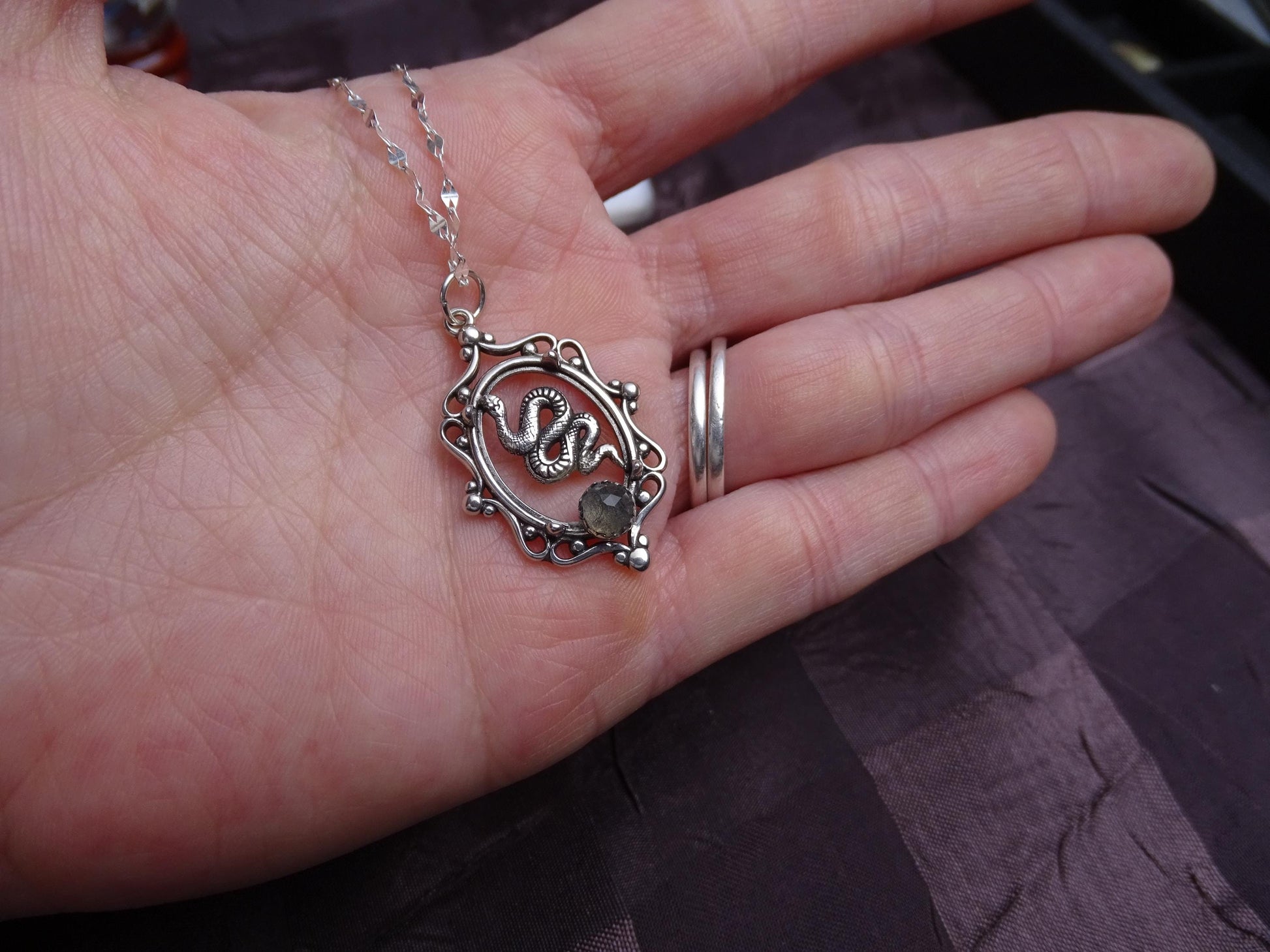 Snake necklace