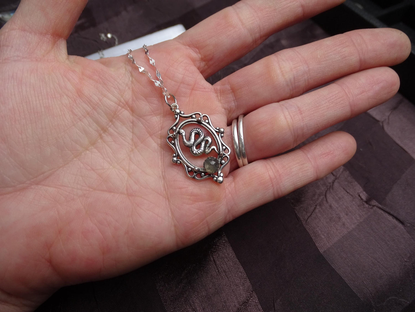 Snake necklace