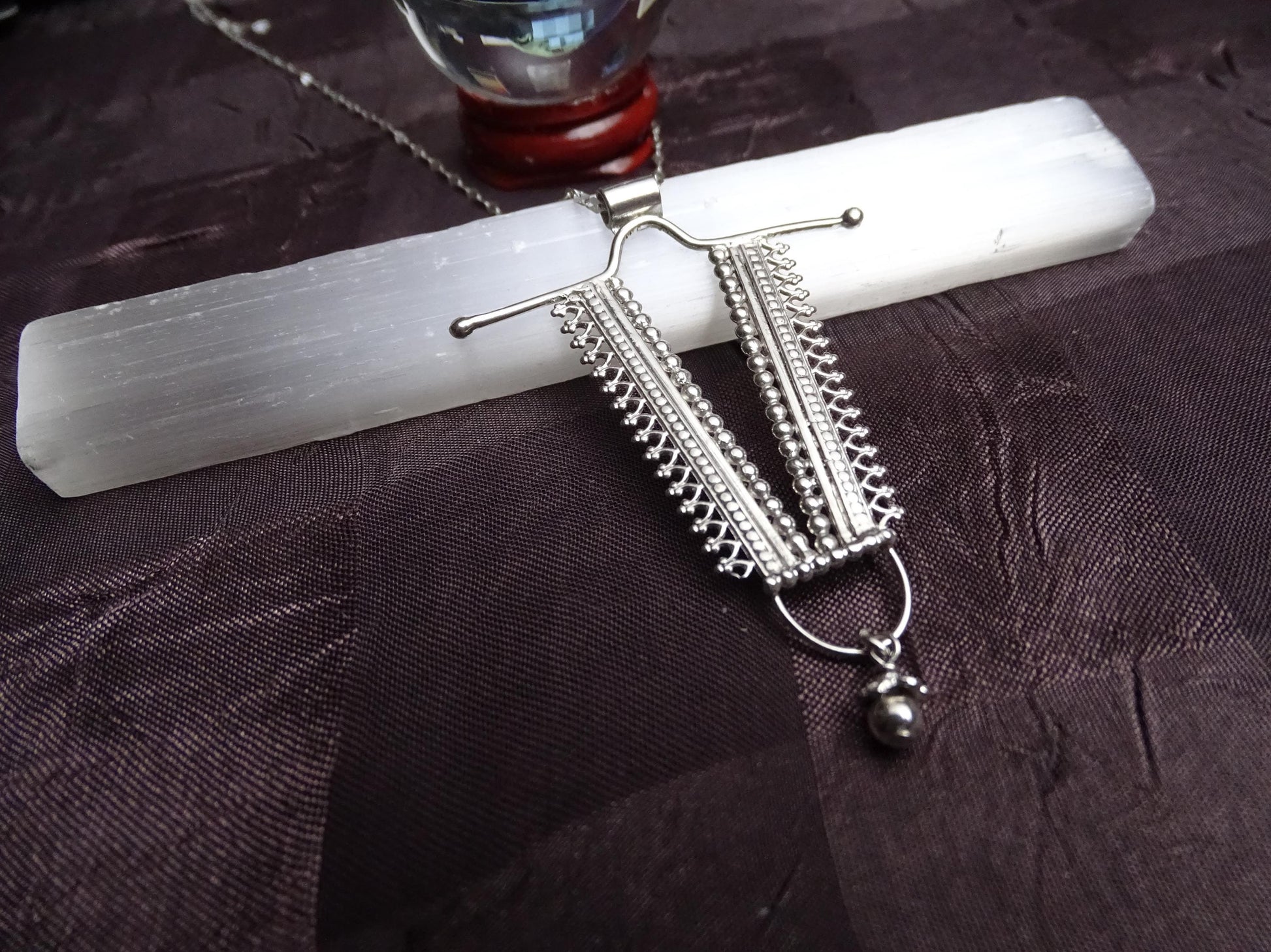 Statement Necklace Sterling Silver