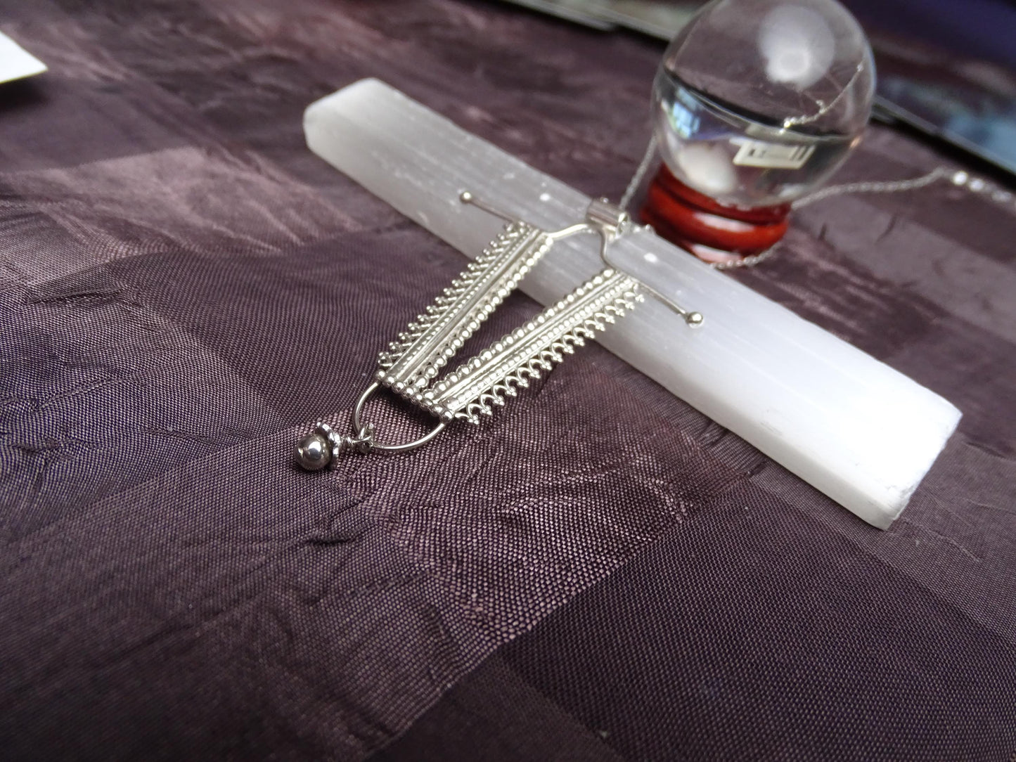 Statement Necklace Sterling Silver