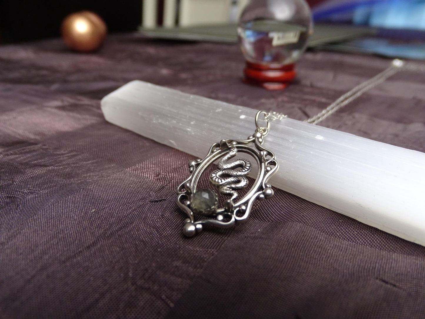 Snake necklace