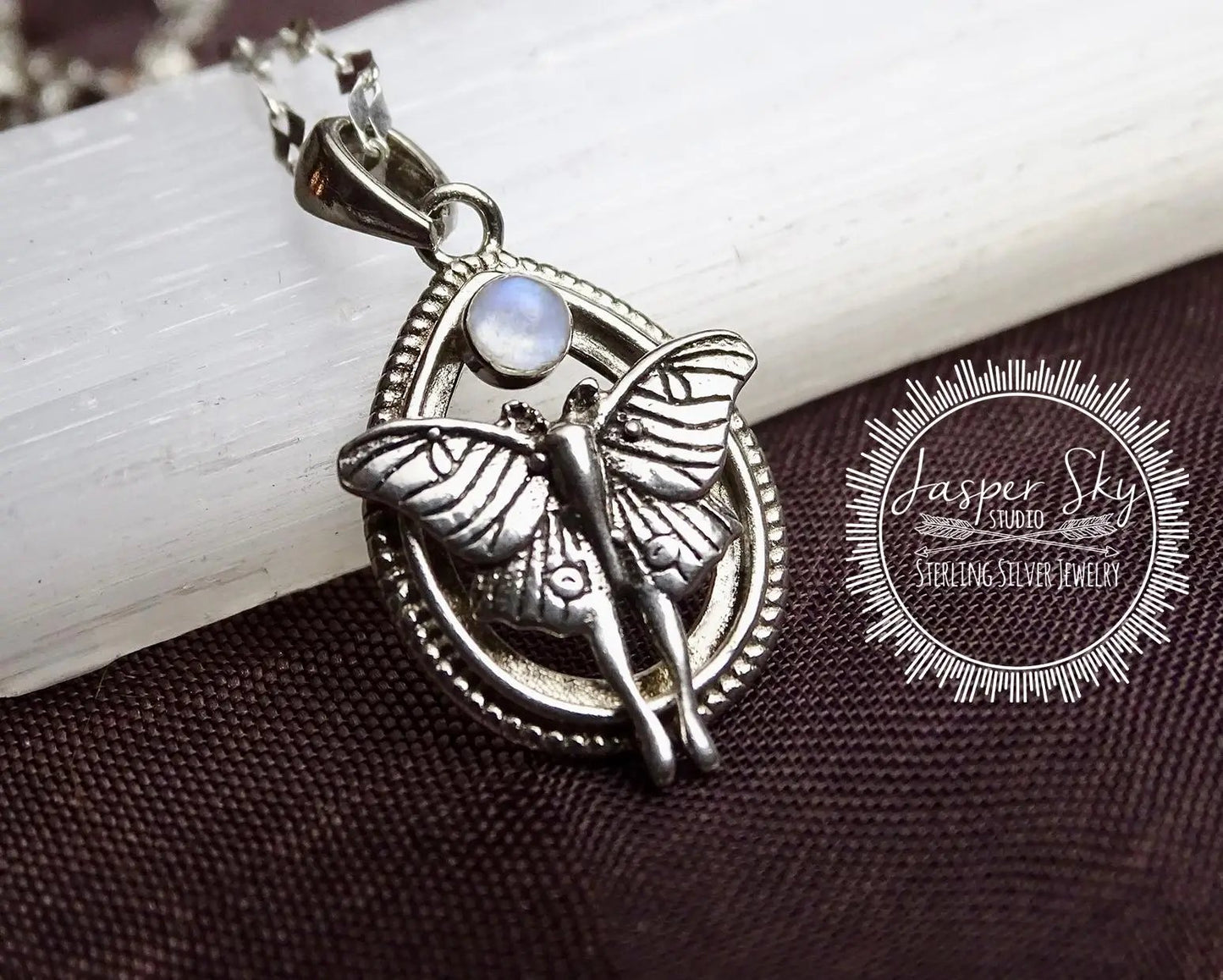 Luna Moth Pendant