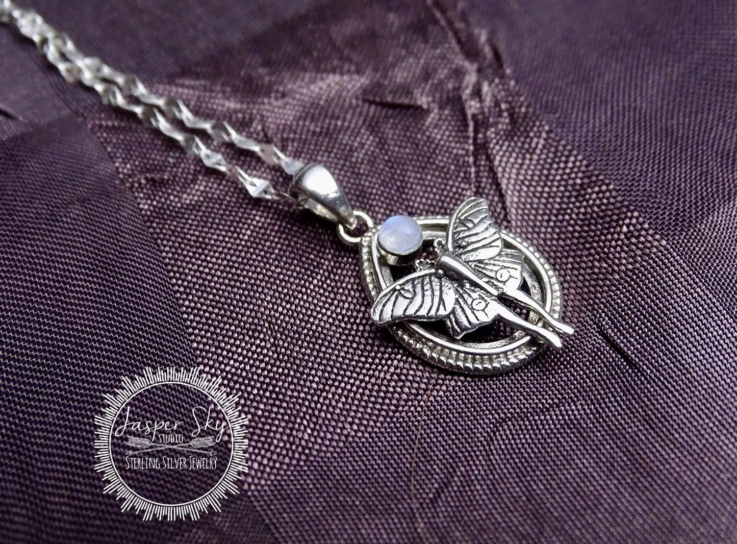 Luna Moth Pendant
