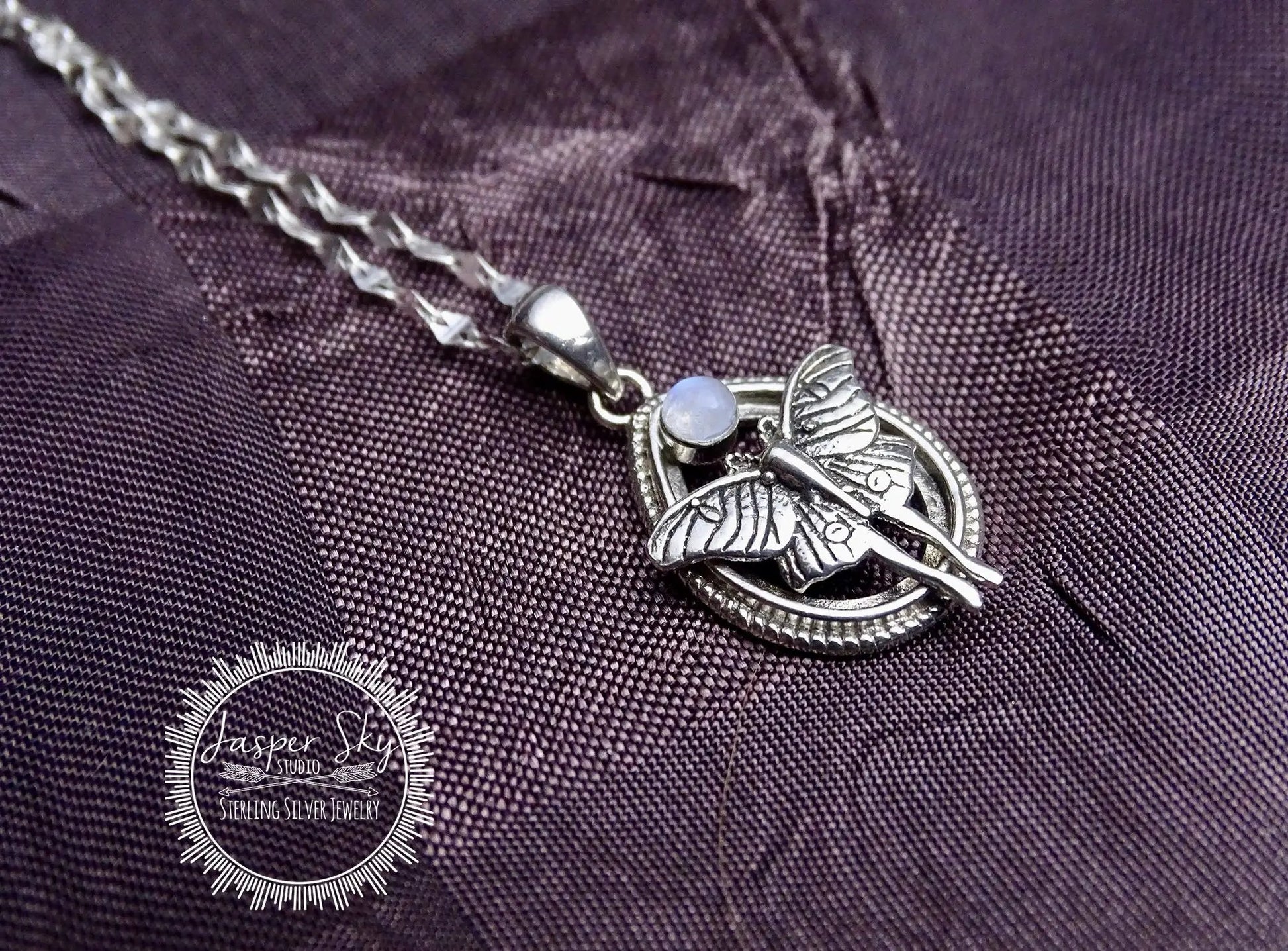 Luna Moth Pendant