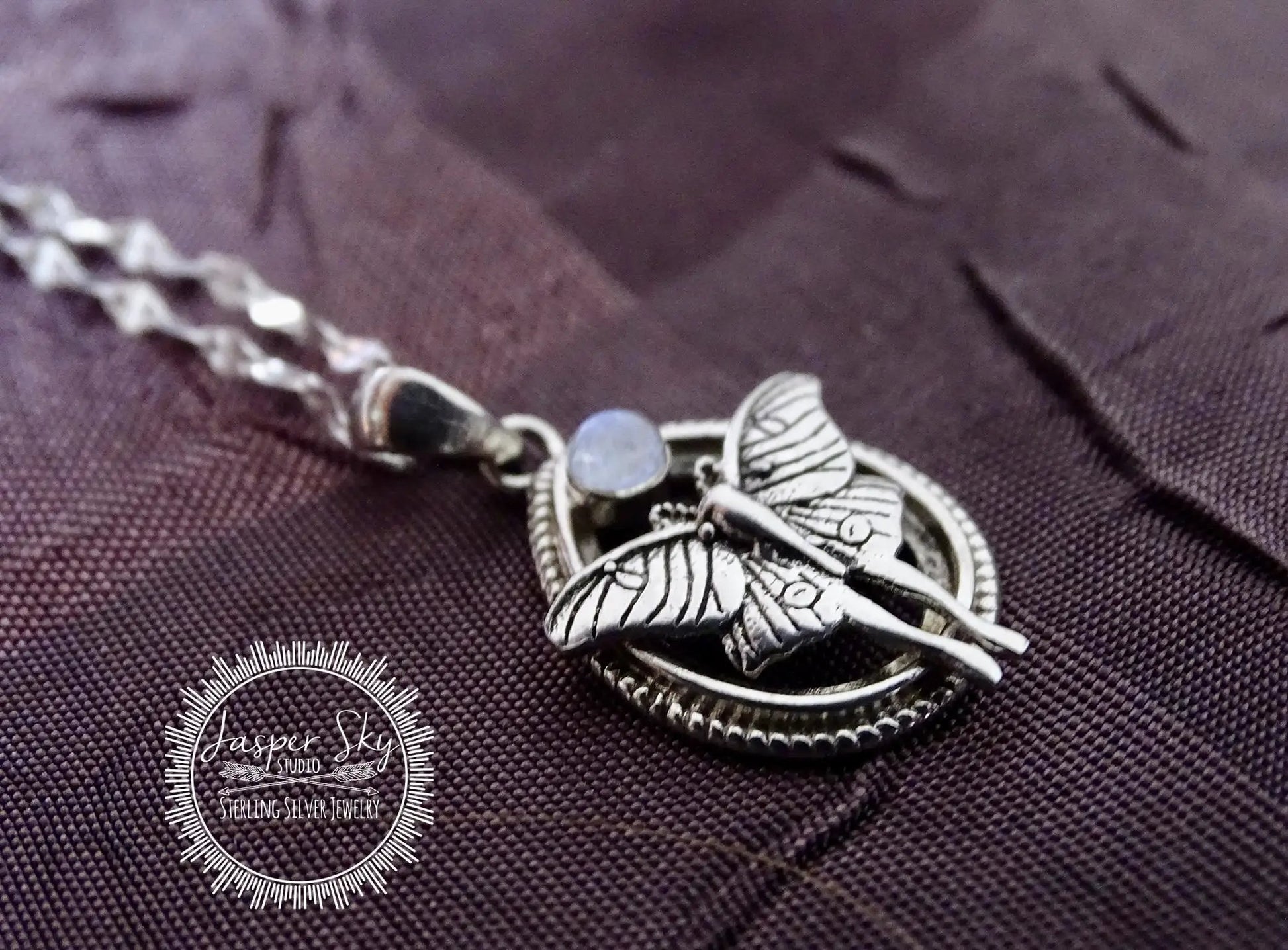 Luna Moth Pendant