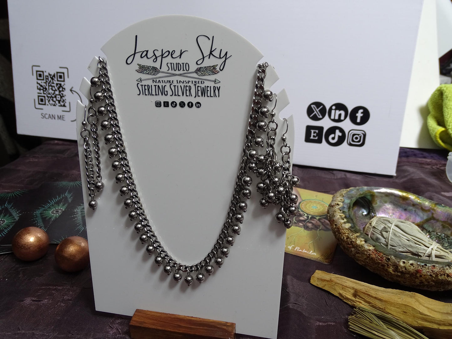Boho Extra Long Necklace, Surgical Steel Dangle Chain, Chic Layering Necklace for Club Styles, Ideal Bohemian Gift
