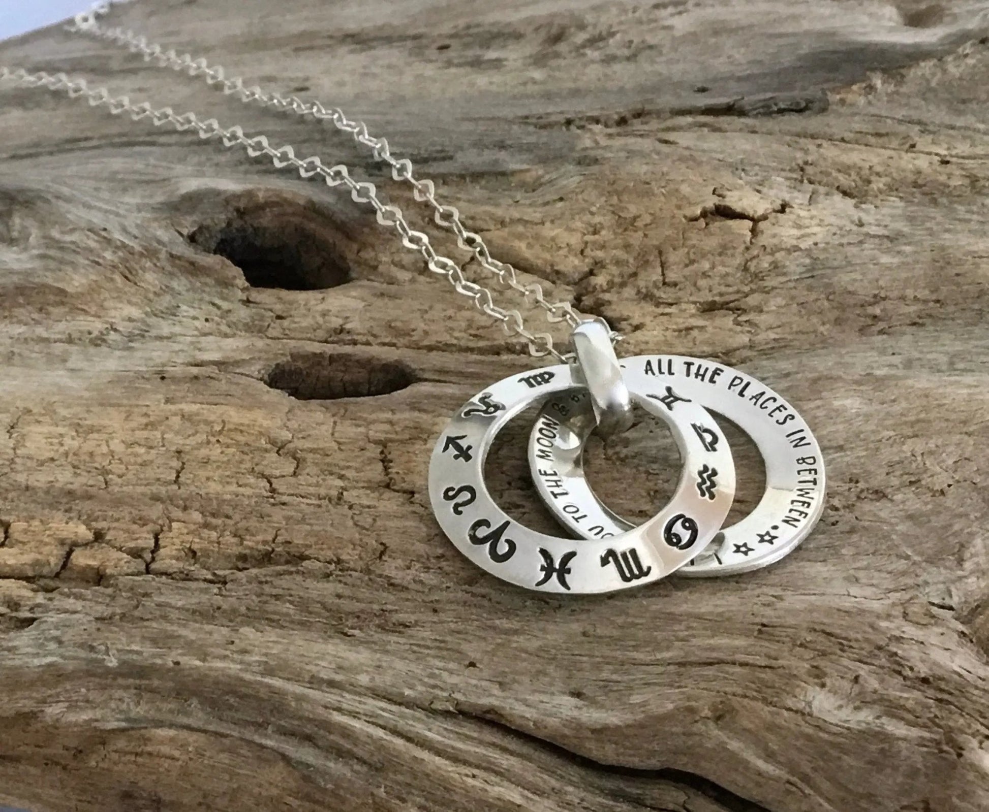  zodiac sign necklace 