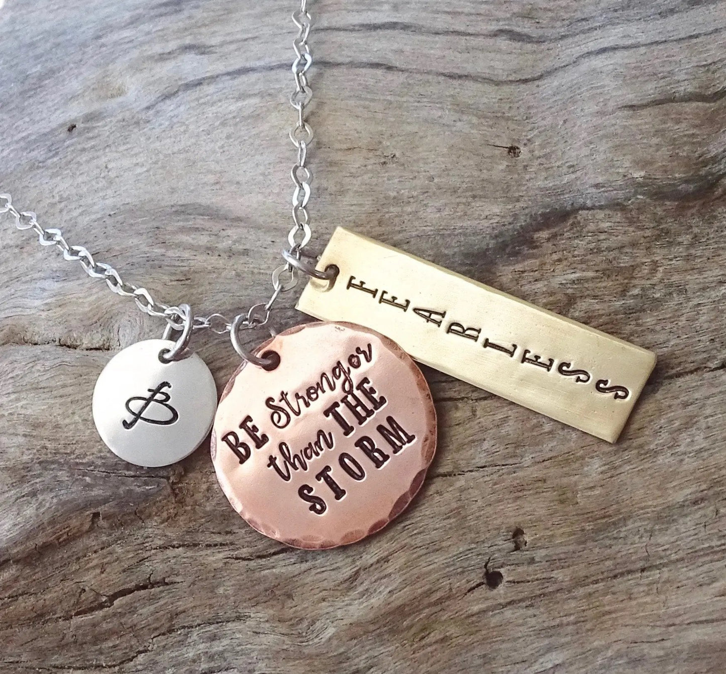 Be Stronger than the Storm Necklace