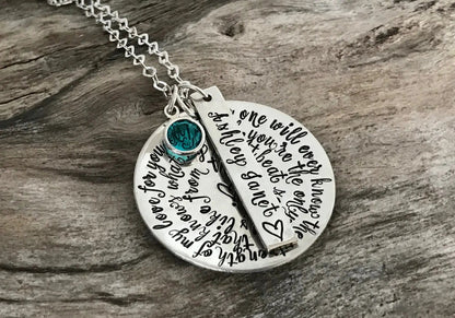 customized necklace with name