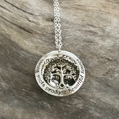 family tree necklace