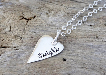 heart shaped necklace
