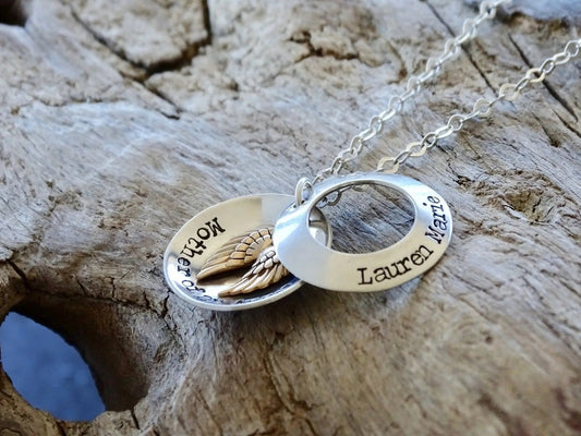 miscarriage locket necklace | sterling silver