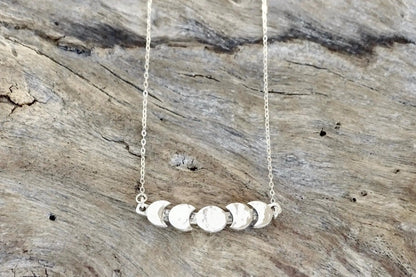 moon phase necklace 