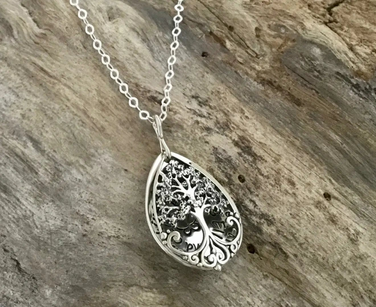 retirement necklace | sterling silver