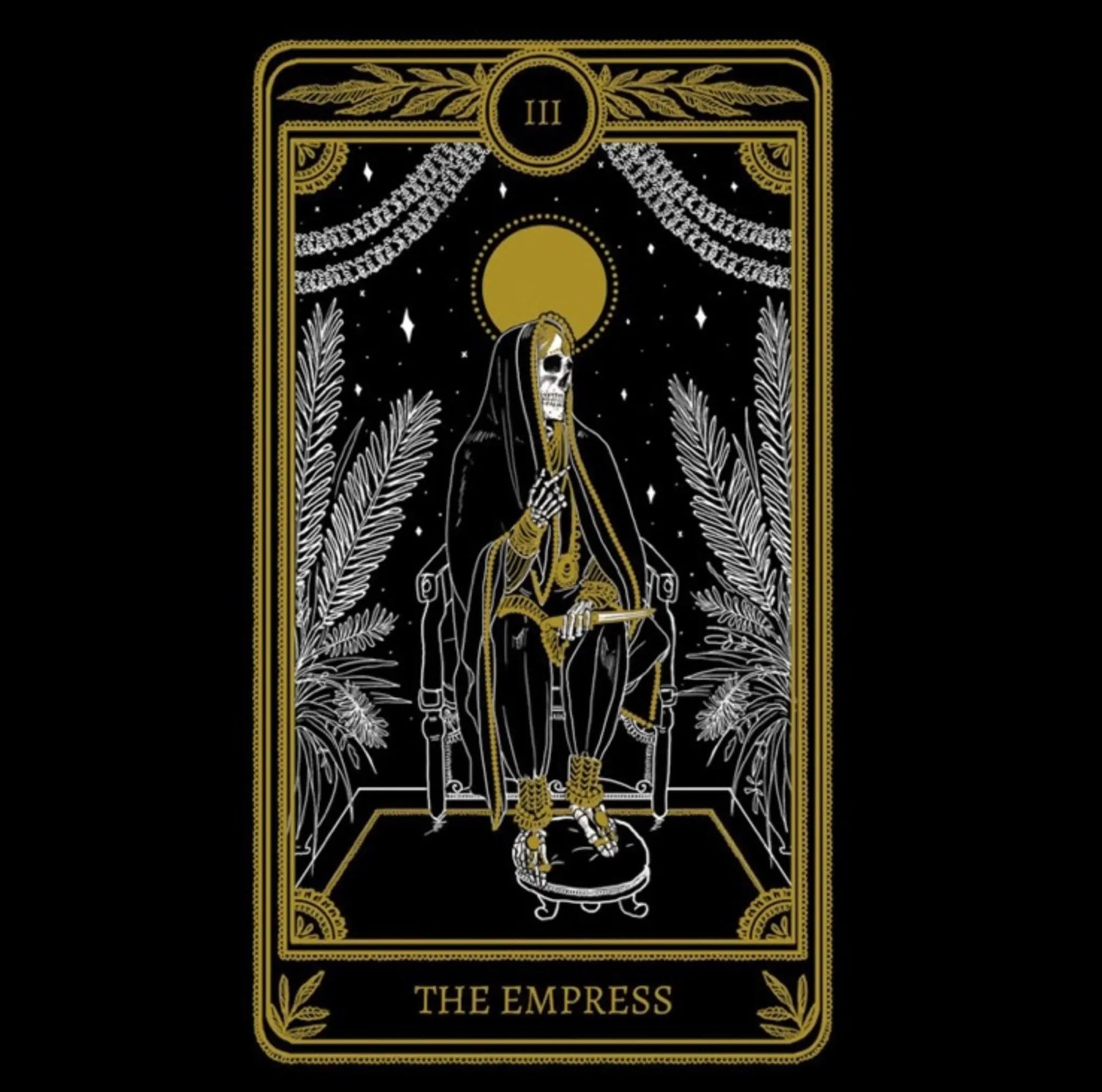 Empress Tarot Card Necklace