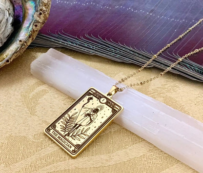 Magician Tarot Card Necklace