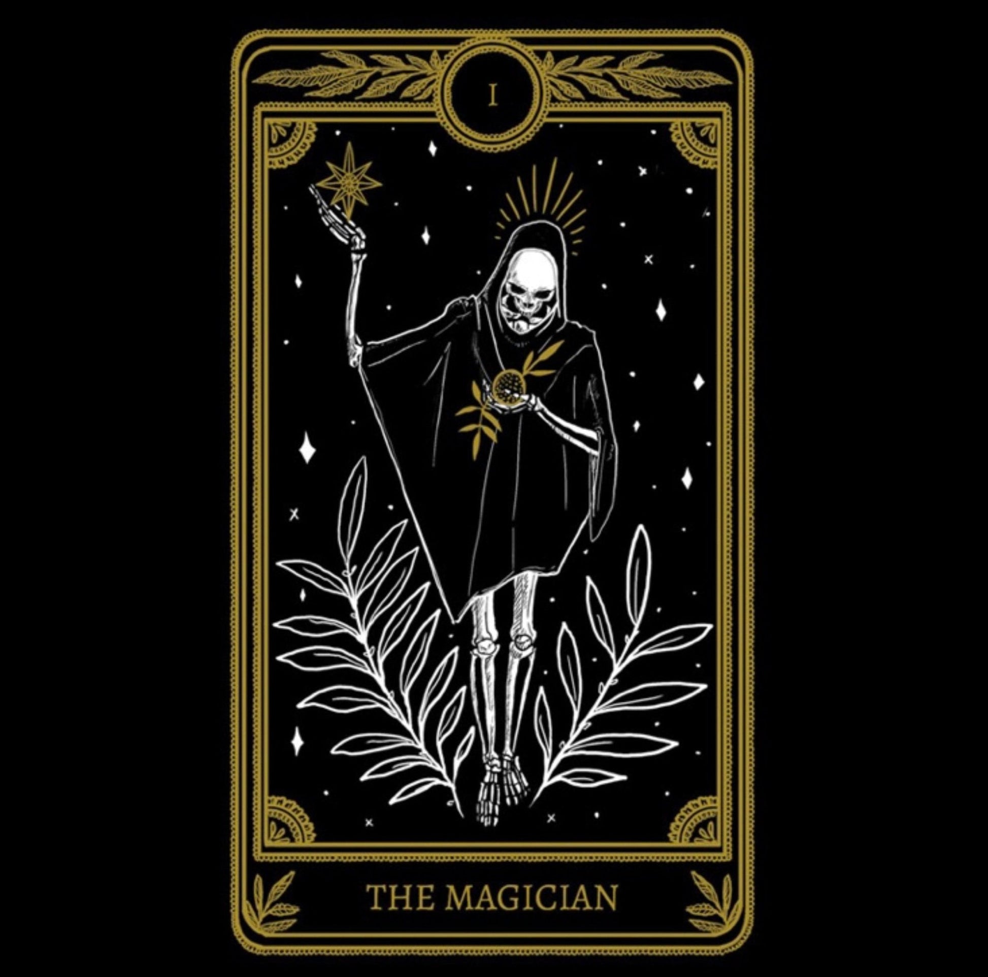 Magician Tarot Card Necklace