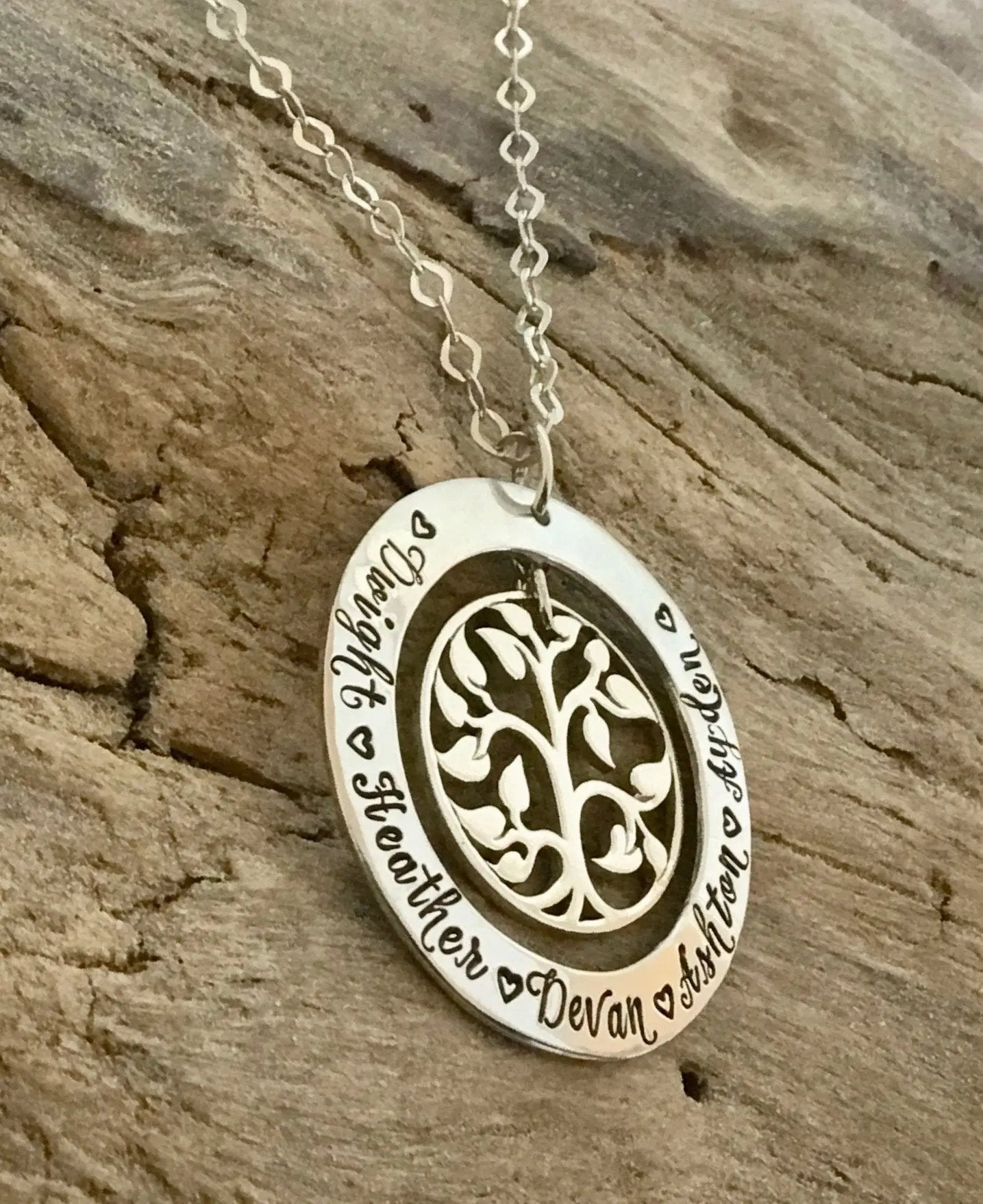 tree of life mothers necklace | sterling silver